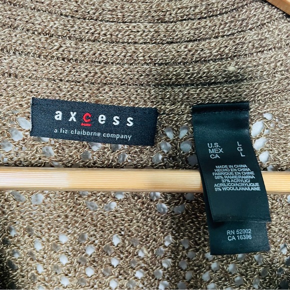 ✨ Vintage Axcess by Liz Claiborne Open Knit Sweater - Picture 5 of 6